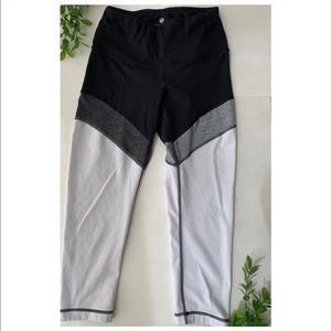 Black White & Grey Workout pants